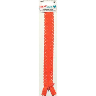 Abverkauf - 418416 Prym Love Reißverschluss S11 Deko 40cm orange - KTE á 1 St