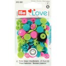 393081 Prym Love Druckknopf Color Blume 13,6 mm...