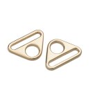 615834 Triangel-Ringe mit Steg 30 mm new gold - KTE...