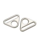 615835 Triangel-Ringe mit Steg 30 mm silberfarbig - KTE...