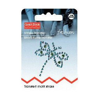 Abverkauf - 926242 Strass-Transfer Schmetterling blau