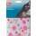 Abverkauf - 929434 Flickstoff CO 40 x 10 cm Blumen pink/bunt  KTE á 0,054 m²