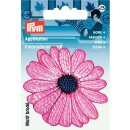 Abverkauf - 926619 Applikation Exklusiv Blume pink