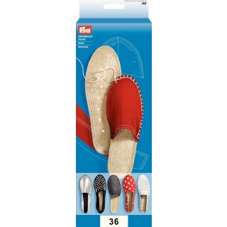 Abverkauf - 975100 Espadrilles - Sohlen Gr. 36