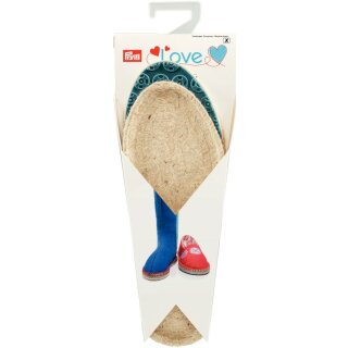 Abverkauf - 975113 Prym Love Espadrilles - Sohlen Gr. 32/33 bl