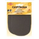 Cord-Flecken 2x 13,5 cm x 10 cm / beige