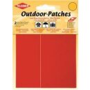 Outdoor-Patches 2x 6,5 cm x 12 cm / dunkelblau