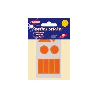 Reflex-Sticker Punkte grün