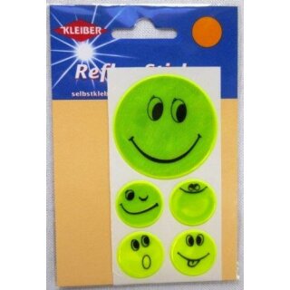 Reflex-Sticker, Smily, gelb 611-22 - nicht mehr lieferbar - Restbestand