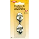 Wandhaken-Set, selbstklebend 2 Stk. /  25 mm x 41 mm /...