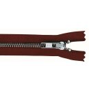 YKK - Metall silber nicht teilbar 5mm 20 cm - Farbe:  182/schiefergrau