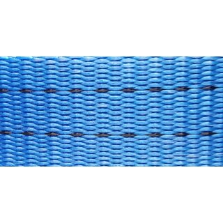 Gurtband Polyester PU imprägniert 35 mm blau 5015 - Rolle á 100 m / Preis per m (3000 daN)