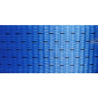 Gurtband Polyester 50 mm blau 5015 - Rolle á 100 m / Preis per m (7500 daN)