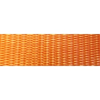 Gurtband Polyester imprägniert 25 mm orange 2003 - Rolle á 100 m / Preis per m (3000 daN)