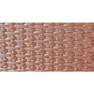 Gurtband Polyester 14,5 mm creme - Rolle á 50 m / Preis per m