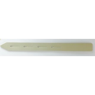 PVC-Stroppe 4-Loch Länge 30 cm beige pro Stück