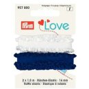 Abverkauf - 957800 Prym Love Rüschen-Elastic 16 mm...