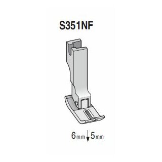 S351NF Suisei Hinged Foot <6mm | 5mm>, for Needle Feed