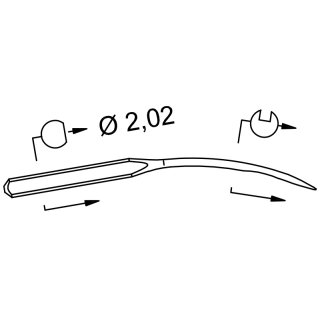 706194 - Schmetz - 05:62FB170 / 661 SUK Nadeldicke: 70 / Preis pro Karte á 10 Nadeln