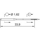 798074 - Schmetz - 12:05FB180 / 34 SUK Nadeldicke: 80 /...