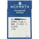 717287 - Schmetz - 21:46575 / JLX2 Nadeldicke: 75 / Preis...