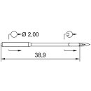 757604 - Schmetz - 37:2012140 / 135X17 SERV 2 Nadeldicke:...