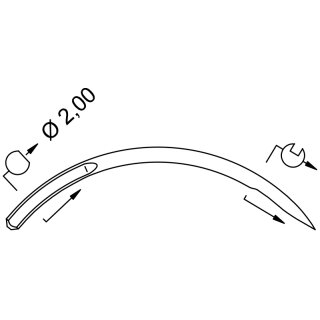 766674 - Schmetz - 40:67LA2200 / 468 ER Nadeldicke: 200 / Preis pro Karte á 10 Nadeln