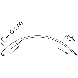 766724 - Schmetz - 40:71PA270 / 468 Nadeldicke: 70 / Preis pro Karte á 10 Nadeln