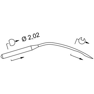 705556 - Schmetz - 43:45CC170 / 29-BL  / 2140 TP /  Nadeldicke: 70 / Preis pro Karte á 10 Nadeln