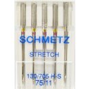 722217 - Schmetz - 130/705 H-S   Nm 75  B5-Magazin / Nadeldicke = 75 /  Preis pro Karte