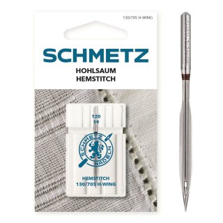 708357 - Schmetz - 130/705 H WING NM:120 SB1-Karte / Nadeldicke = 120 /  Preis pro Karte