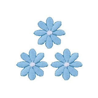 926726 Appl. Blumen klein h-blau - KTE á 1 ST