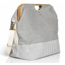 612561 Store & Travel Bag canvas & bamboo M grau...