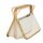 612563 Fold & Store Basket canvas & bamboo natur - ST á 1 ST