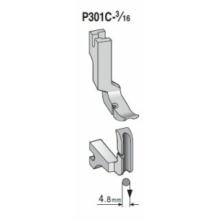 P301C-3/16 Suisei Special Piping Foot