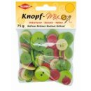 Knopf-Mix 75 g / schwarz-weiß