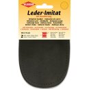 Leder-Imitat mit Kaschierung 2x 10 cm x 15 cm / schwarz