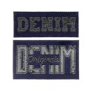 922008 Applikation Label DENIM/ORIGINALS blau - KTE...