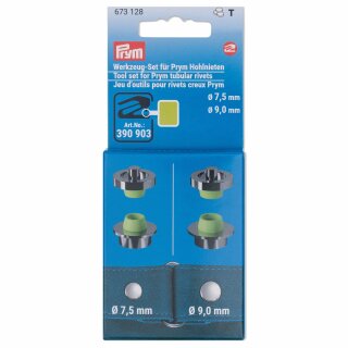 673128 Werkzeug-Set Hohlnieten 7,5 + 9 mm - KTE á 4 ST