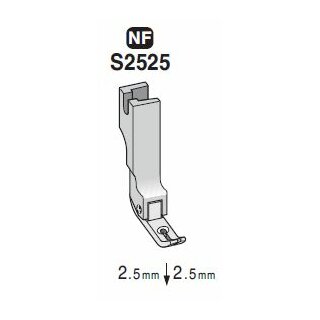 S2525 -F Suisei Reissverschlussfuss für Nadeltransport