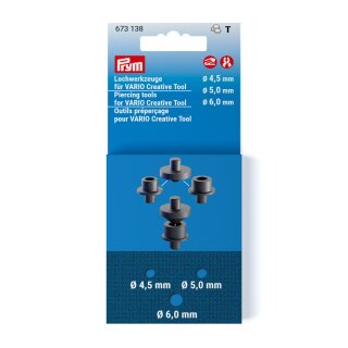 673138 Lochwerkzeuge für VARIO Creative Tool 4,5-6,0 mm - KTE á 1 SET