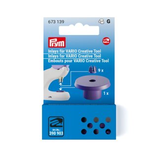 673139 Inlays für VARIO Creative Tool violett - KTE á 1 SET