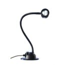 LED-Leuchte mit Flex-Arm 50 cm IP 64 mit Bodenplatte aus...