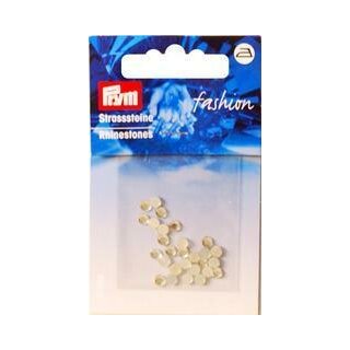 Abverkauf - 403711 Strasssteine lose rund aufbügelbar 4 mm silberfarbig - KTE á 28 St