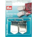 405270 Hosenträger-Clips ST 35 mm silberfarbig - KTE...