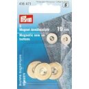 416471 Magnet-Annähknöpfe 19 mm goldfarbig -...