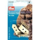 416503 Pelzhaken-Clips beige - KTE á 2 ST