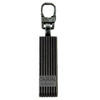 482140 Fashion-Zipper Casual schwarz - KTE á 1 St