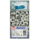 542426 Ösen und Scheiben MS 14,0 mm silberfarbig -...