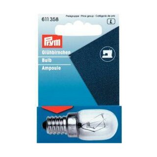 Abverkauf - 611358 Glühlampe für Nähmaschine 15W Schraubsockel - KTE á 1 St